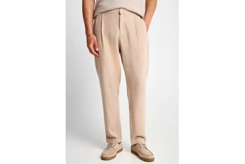 Funky Buddha Loose Παντελόνι Chino Ανδρικό (FBM013-007-02-GREIGE)