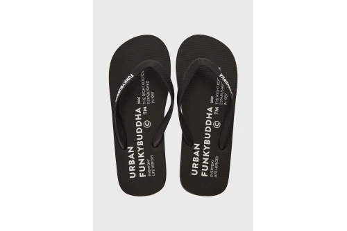 Funky Buddha Ανδρικές Σαγιονάρες (FBM013-008-08-BLACK)