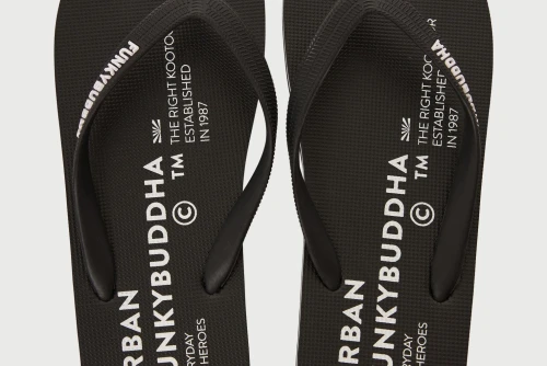 Funky Buddha Ανδρικές Σαγιονάρες (FBM013-008-08-BLACK)