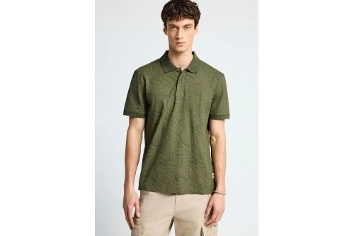 Funky Buddha Polo Ανδρικό (FBM013-009-11-DEEP-FOREST)
