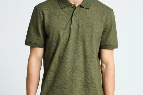 Funky Buddha Polo Ανδρικό (FBM013-009-11-DEEP-FOREST)
