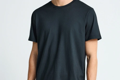 Funky Buddha The Essentials Cotton T-Shirt Ανδρικό (FBM013-010-04-BLACK)