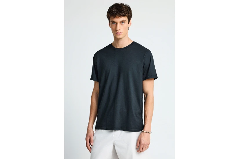 Funky Buddha The Essentials Ανδρικό Κοντομάνικο T-Shirt Μαύρο