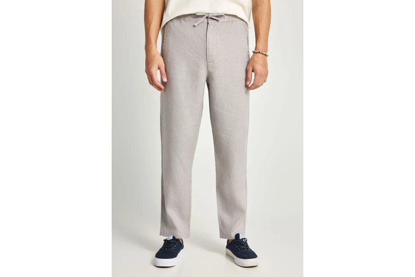 Funky Buddha Ανδρικό Παντελόνι Chino Γκρι