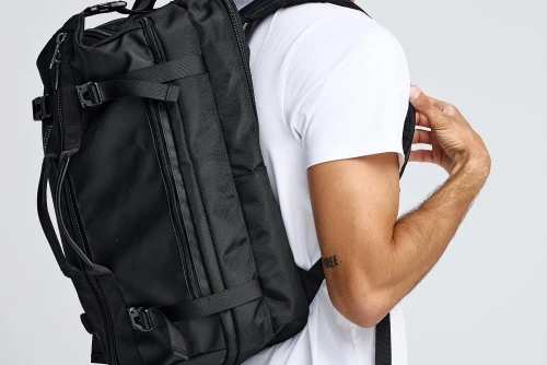 Funky Buddha Backpack (FBM013-011-10-BLACK)