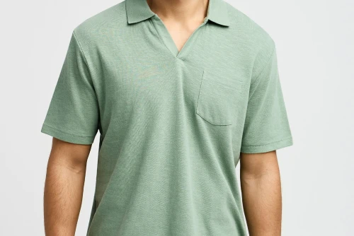 Funky Buddha The Basics Polo Ανδρικό (FBM013-013-11-SAGE-GREEN)