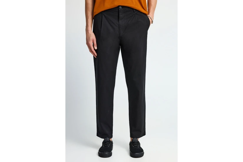 Funky Buddha Ανδρικό Παντελόνι Chino Μαύρο