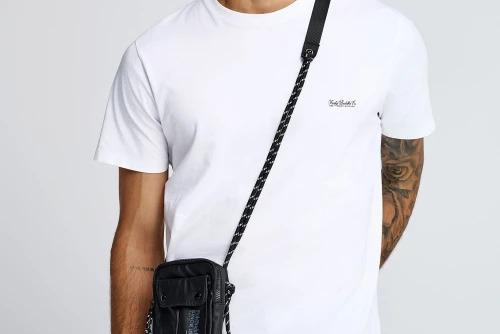 Funky Buddha Τσαντάκι Χιαστί - Ώμου (FBM013-016-10-BLACK)