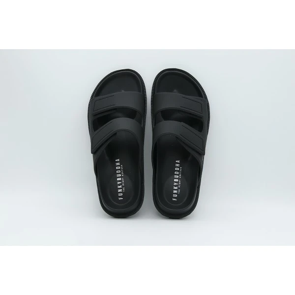 Funky Buddha Σανδάλια (FBM013-021-08-BLACK)