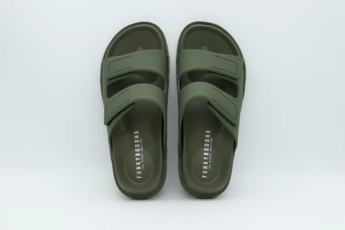 Funky Buddha Σανδάλια (FBM013-021-08-KHAKI)