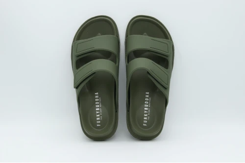 Funky Buddha Σανδάλια (FBM013-021-08-KHAKI)