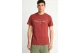 Funky Buddha Ανδρικό Κοντομάνικο T-Shirt Κεραμιδί