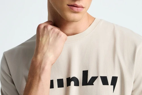 Funky Buddha Print T-Shirt Ανδρικό (FBM013-029-04-FOG)