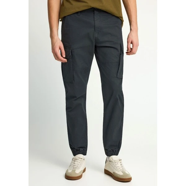 Funky Buddha Cuffed Hem Παντελόνι Cargo Ανδρικό (FBM013-030-02-BLACK)