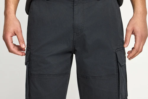 Funky Buddha Ανδρική Βερμούδα Cargo (FBM013-030-03-BLACK)