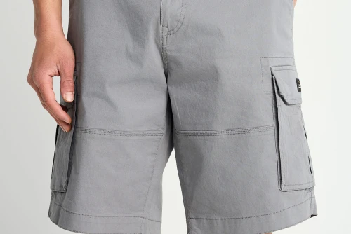 Funky Buddha Ανδρική Βερμούδα Cargo (FBM013-030-03-STEEL-GREY)