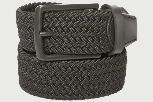 Funky Buddha Canvas Ζώνη Casual (FBM013-031-10-ANTHRACITE)