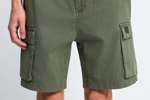 Funky Buddha Βερμούδα Cargo Ανδρική (FBM013-032-03-DEEP-FOREST)