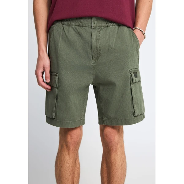 Funky Buddha Βερμούδα Cargo Ανδρική (FBM013-032-03-DEEP-FOREST)