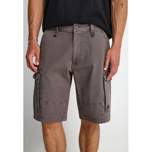 Funky Buddha Ανδρική Βερμούδα Cargo (FBM013-033-03-MOON-MIST)