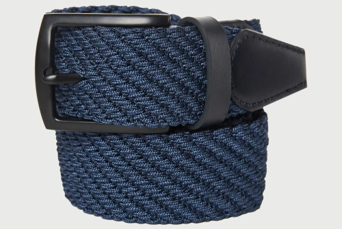 Funky Buddha Canvas Ζώνη Casual (FBM013-033-10-INDIGO)