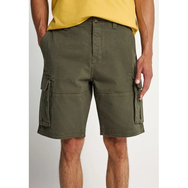 Funky Buddha Ανδρική Βερμούδα Cargo (FBM013-038-03-DEEP-FOREST)