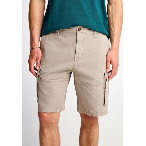Funky Buddha Ανδρική Βερμούδα Cargo (FBM013-038-03-GREIGE)