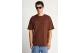 Funky Buddha Ανδρικό Κοντομάνικο T-Shirt Καφέ