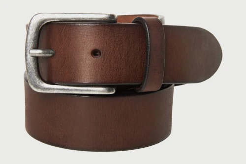 Funky Buddha Ζώνη Casual (FBM013-046-10-BROWN)