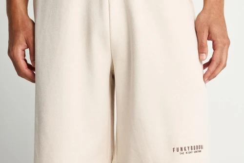 Funky Buddha Essential Βερμούδα Αθλητική Ανδρική (FBM013-050-03-CLOUD-CREAM)