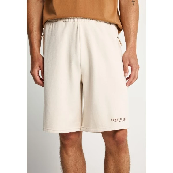 Funky Buddha Essential Βερμούδα Αθλητική Ανδρική (FBM013-050-03-CLOUD-CREAM)