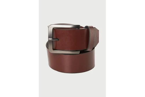 Funky Buddha Ζώνη Casual (FBM013-050-10-DK-BROWN)