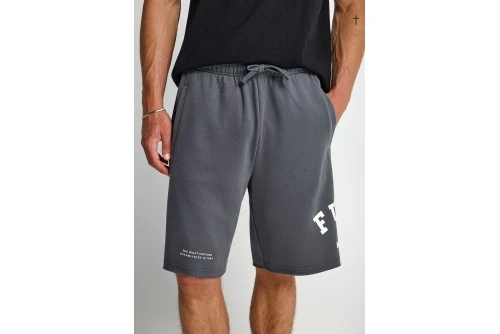 Funky Buddha Printed Logo Βερμούδα Αθλητική Ανδρική (FBM013-051-03-DK-GREY)
