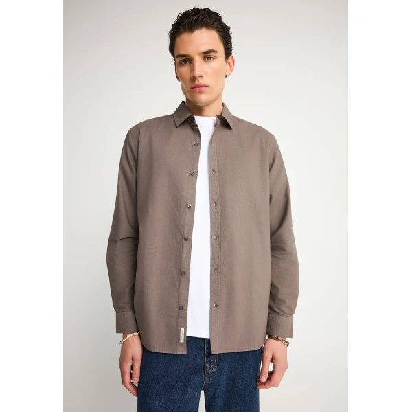 Funky Buddha Ανδρικό Πουκάμισο Basic (FBM013-051-05-MOON-MIST)