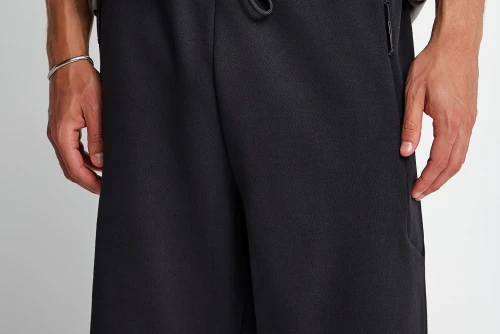 Funky Buddha Βερμούδα Αθλητική Ανδρική (FBM013-055-03-BLACK)