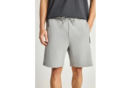 Funky Buddha Βερμούδα Αθλητική Ανδρική (FBM013-055-03-GREY)
