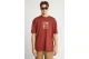 Funky Buddha Ανδρικό Κοντομάνικο T-Shirt Κεραμιδί, Μπεζ