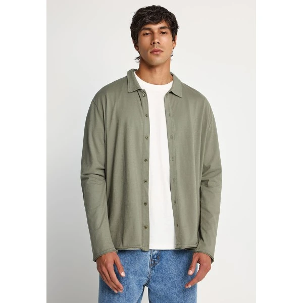 Funky Buddha Ανδρικό Πουκάμισο Basic (FBM013-056-05-DEEP-FOREST)