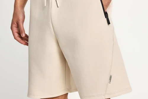 Funky Buddha Βερμούδα Αθλητική Ανδρική (FBM013-057-03-CLOUD-CREAM)