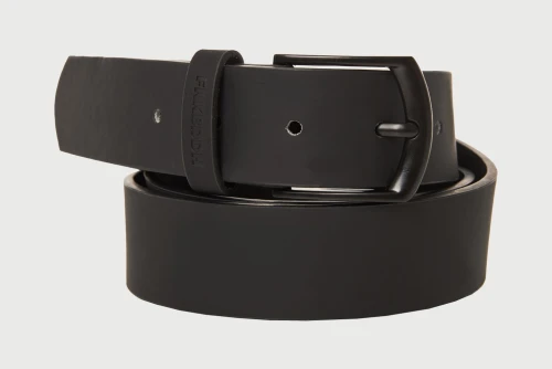 Funky Buddha Ζώνη Casual (FBM013-057-10-BLACK)