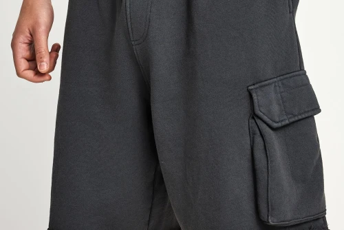 Funky Buddha Cargo Βερμούδα Αθλητική Ανδρική (FBM013-059-03-BLACK)