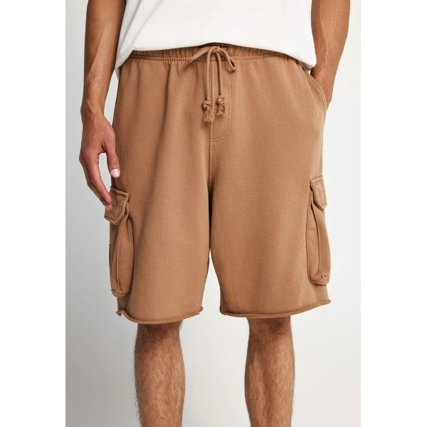 Funky Buddha Ανδρικό  Βερμούδα Φούτερ (FBM013-059-03-TOBACCO-BROWN)