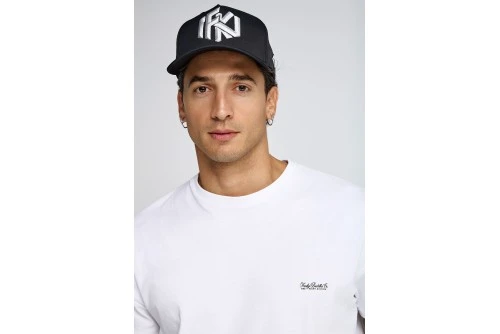 Funky Buddha Branded Embroidery Καπέλο Velcro (FBM013-060-10-BLACK)