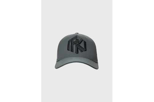 Funky Buddha Branded Embroidery Καπέλο Velcro (FBM013-060-10-GREY)