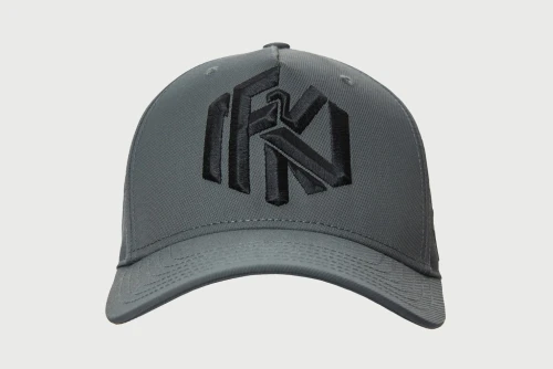 Funky Buddha Branded Embroidery Καπέλο Velcro (FBM013-060-10-GREY)