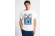 Funky Buddha Ανδρικό Κοντομάνικο T-Shirt Εκρού