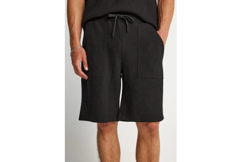 Funky Buddha Ανδρική  Βερμούδα Φούτερ (FBM013-065-03-BLACK)