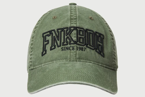 Funky Buddha Branded Embroidery Καπέλο Classic (FBM013-066-10-DEEP-FOREST)