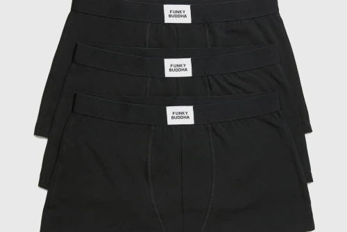 Funky Buddha Εσώρουχο Boxer 3-Τεμάχια (FBM013-080-10-BLACK)