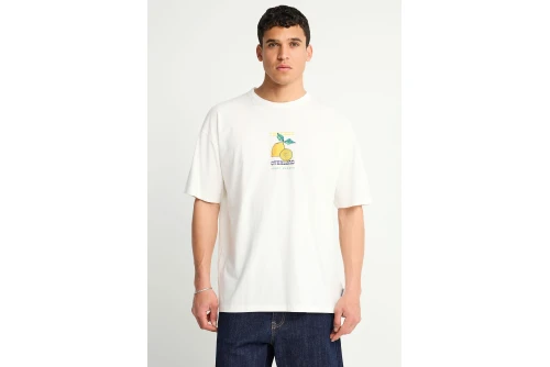 Funky Buddha Print On The Back T-Shirt Ανδρικό (FBM013-081-04-OFF-WHITE)